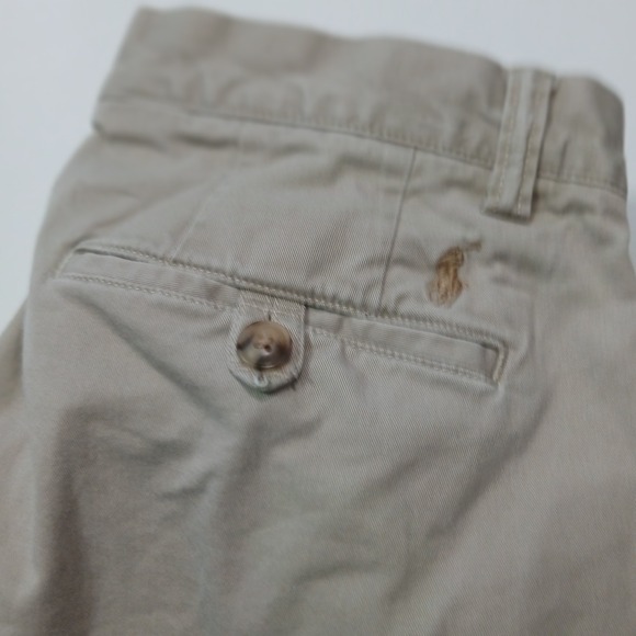 Polo Ralph Lauren Stretch‎ Classic Fit Chino Shorts Beige Casual Size ? - Picture 1 of 8